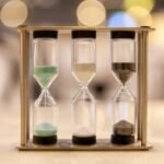 Sand watches with different timings